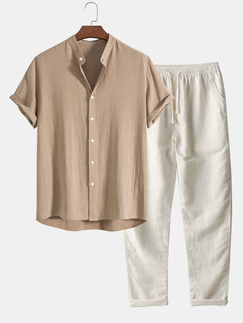 Patricio™ | Linen Shirt and Trousers Set