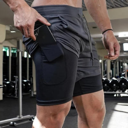 Riley™ | 2-in-1 Quick-Dry Sports Shorts