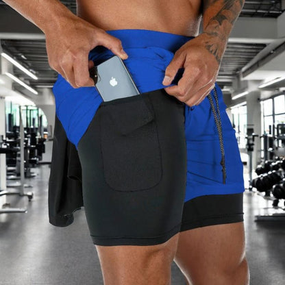 Riley™ | 2-in-1 Quick-Dry Sports Shorts