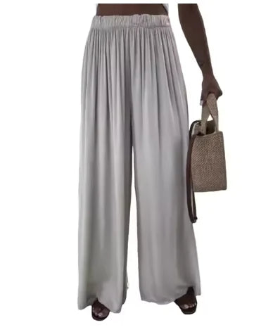 Annabel - Wide-Leg Pants with Elastic Waist