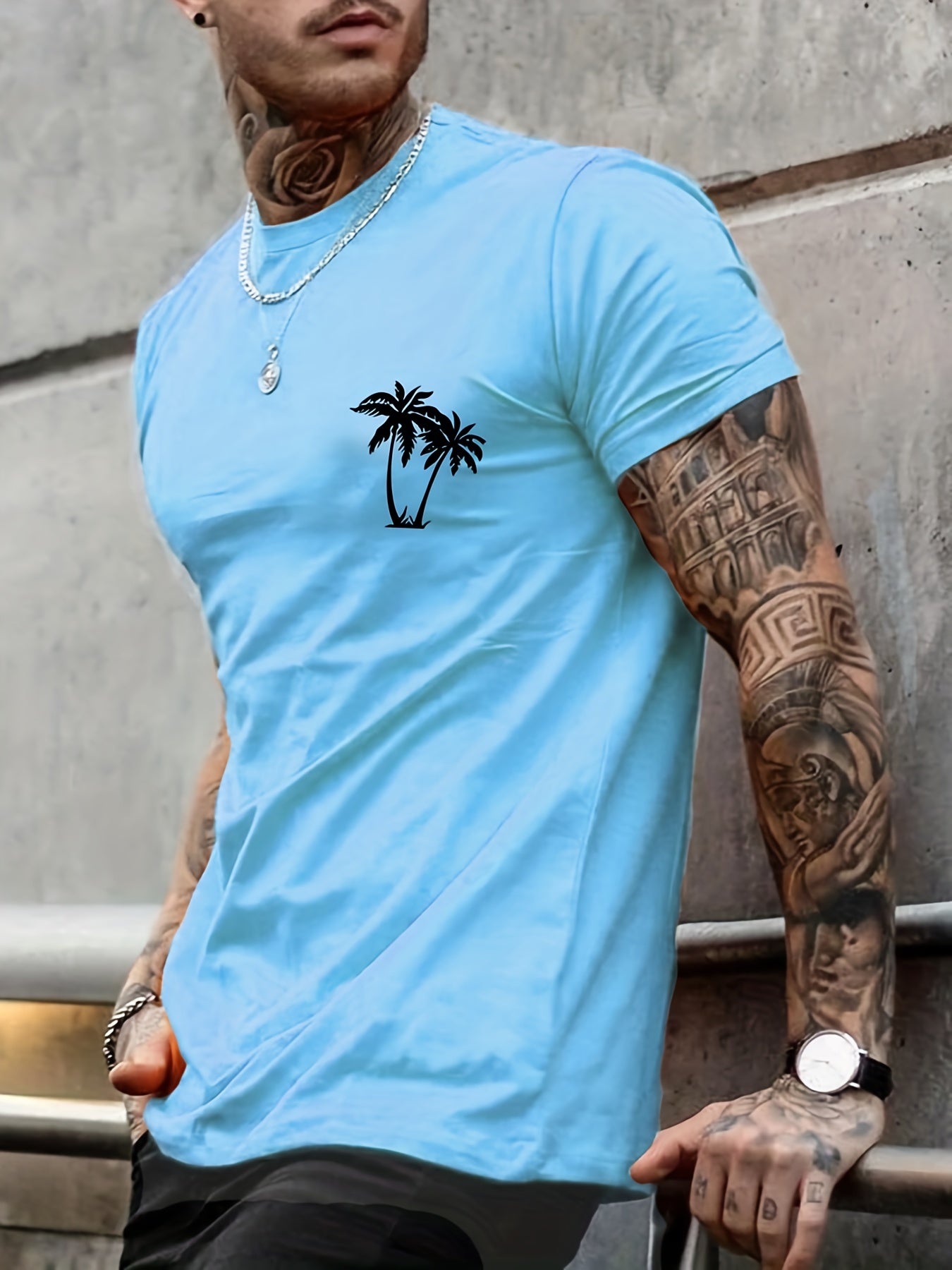 Liam™ | Palm Breeze T-shirt