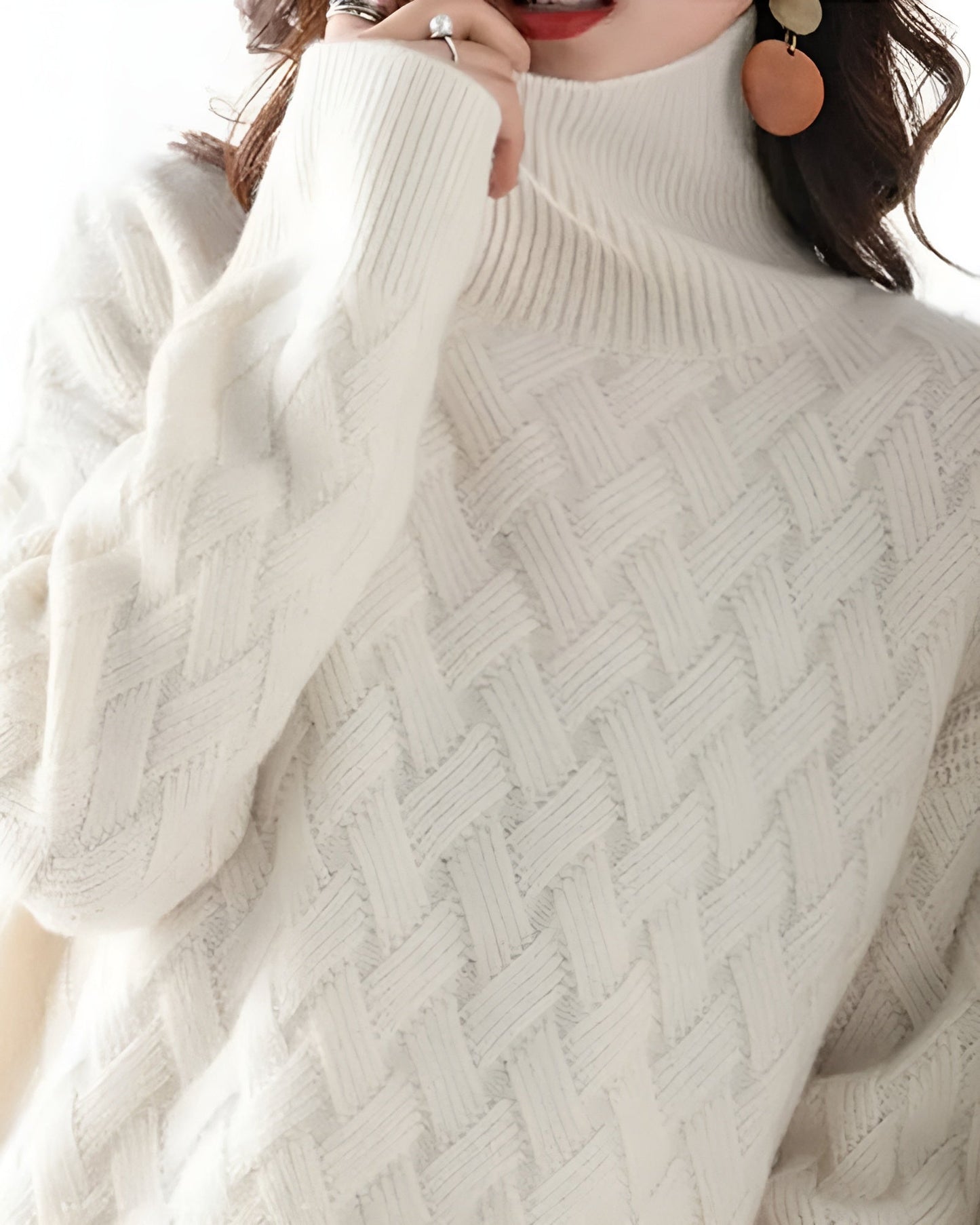 Isabelle™ | Cashmere Turtleneck Sweater