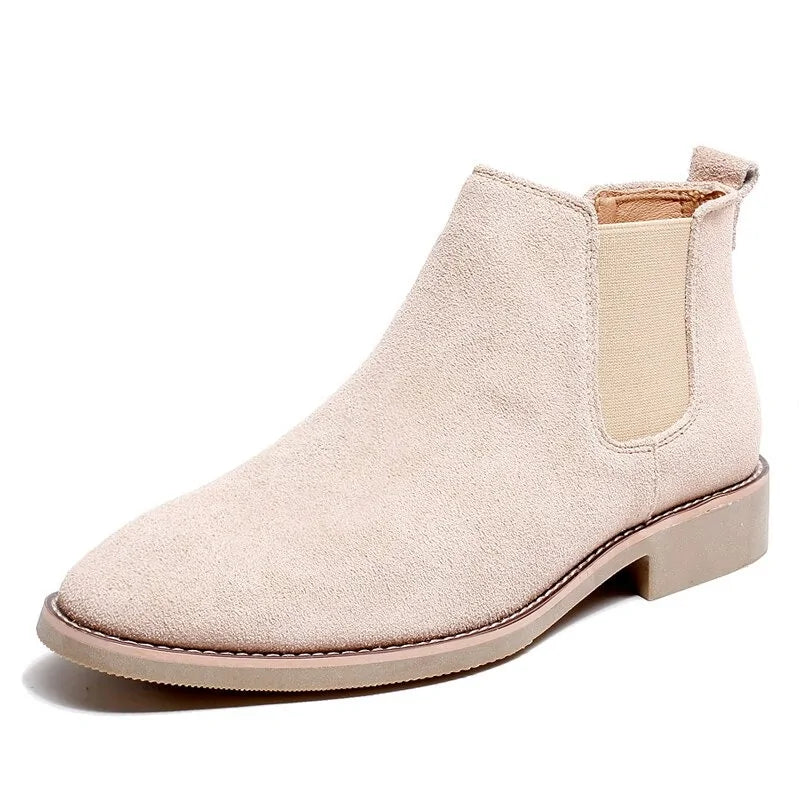 Pretyfy™ | Suede Chelsea Boots