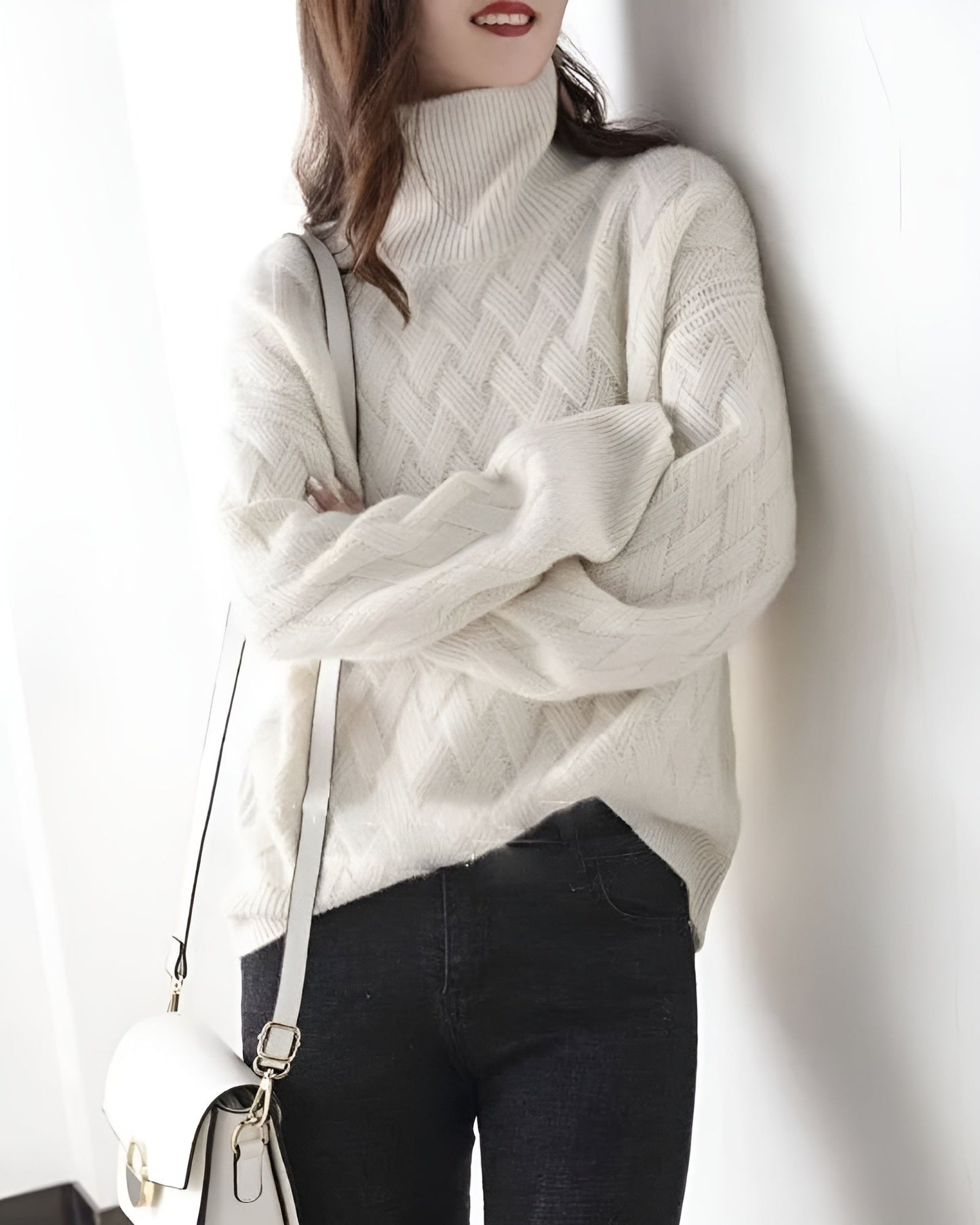 Isabelle™ | Cashmere Turtleneck Sweater