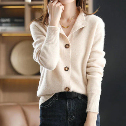 Laure™ | Classic Cashmere Cardigan