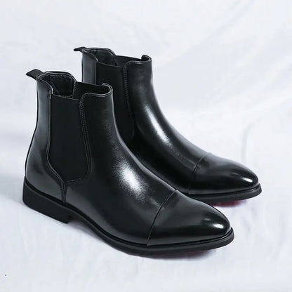 Pretyfy™ | Red Bottom Chelsea Boots