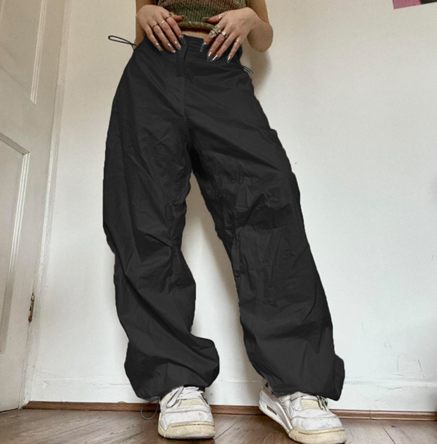 Pretyfy™ | Baggy Parachute Pants