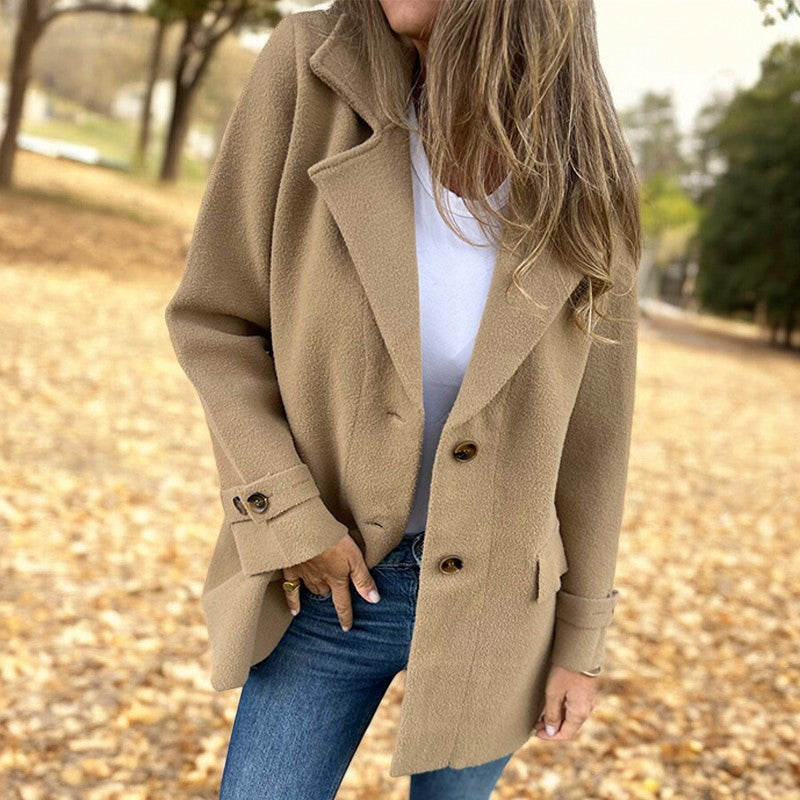 Lynn™ | Wool Coat for a Stylish Autumn