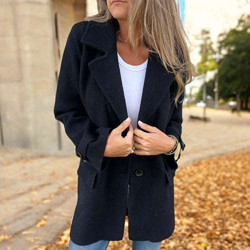 Lynn™ | Wool Coat for a Stylish Autumn