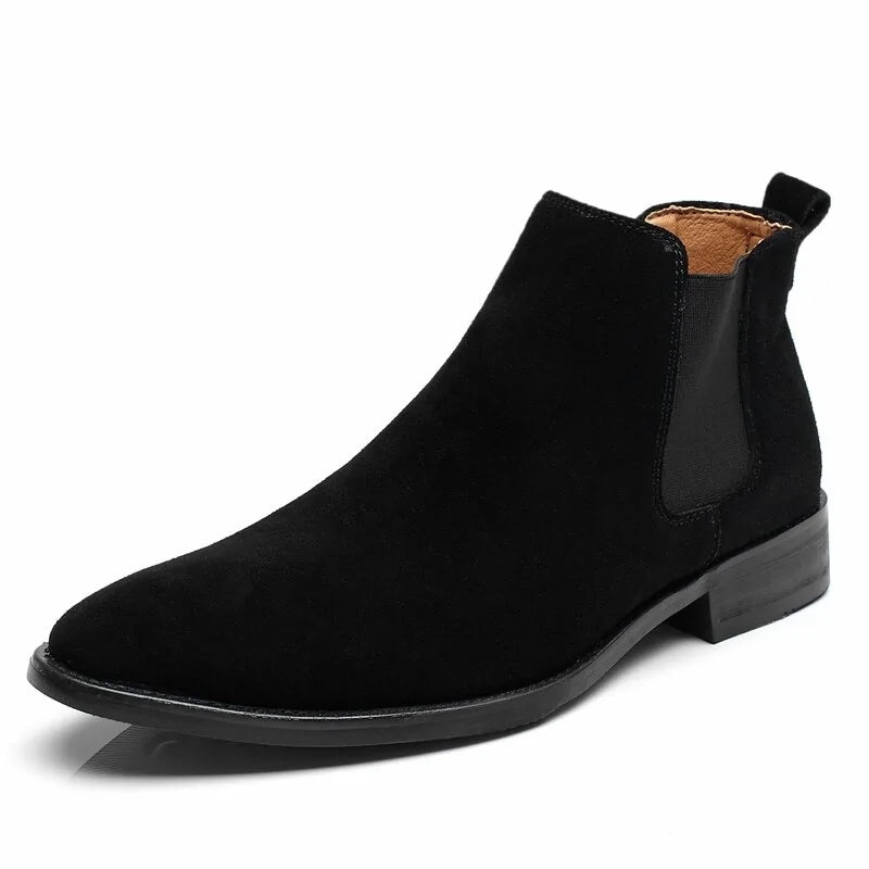 Pretyfy™ | Suede Chelsea Boots